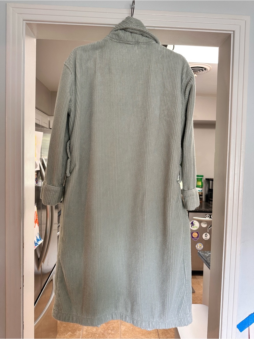 Cozy Earth Ribbed Terry Bath Robe - Picture 2 of 5
